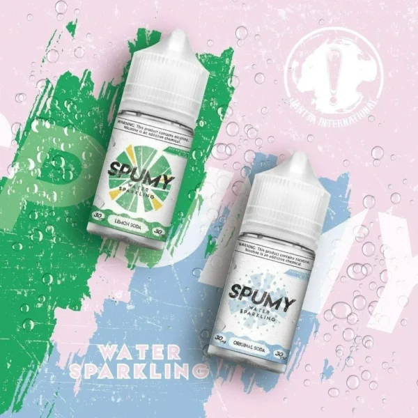 SPUMY蘇打煙油 隨身夏季最強口糧 30ml大容量 爆爽氣泡口感順喉不膩 台灣現貨