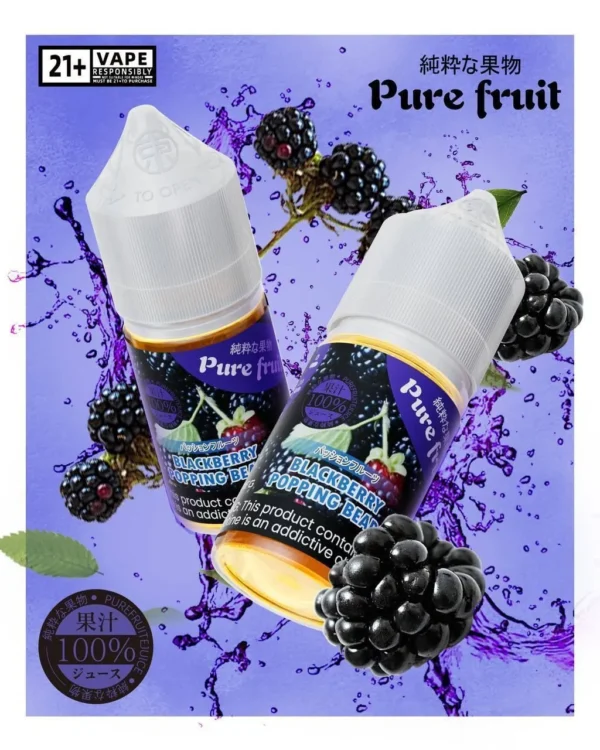1783411015941.webp Pure Fruit純粹果物煙油 日本原裝進口30mL 現榨果汁爆汁感高還原風味定位 台灣現貨