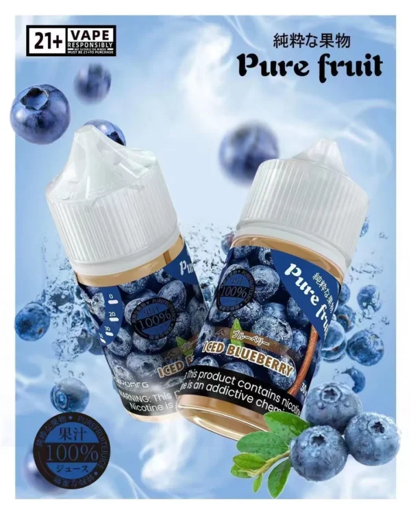 1783411016804.webp Pure Fruit純粹果物煙油 日本原裝進口30mL 現榨果汁爆汁感高還原風味定位 台灣現貨