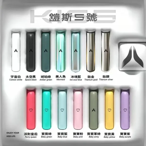 20240914163350 KIS5 鎧斯 人氣爆款幻彩機 極致輕薄掌上型設計 Type-C 快充隨時補電 適合日常通勤隨身備用