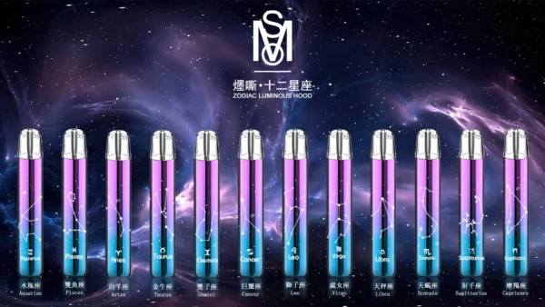 54b83b6bba338ea21e45d7e208f199da.webp MSO 爅嘶 十二星座系列一代通用主機 專屬發光星座鐳雕設計 通用各類一代煙彈 台灣現貨秒發