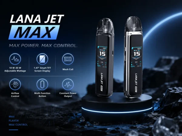 ChatGPT-Image-2026年8月31日-下午07_52_16.webp 【買1贈煙油】LANA/ILIA-JETMAX聯名側注油主機套裝 1.47吋彩螢幕 可調氣流口感天花板定位 台灣現貨