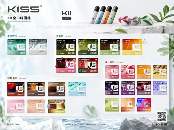 ChatGPT-Image-2026年9月4日-上午02_52_34.webp 【買5送主機】KIS5 鎧斯五代通用煙彈 2.3ml容量 0.96%質子化尼古丁 陶瓷霧化芯 18層鎖油技術 四五六代通用 台灣現貨