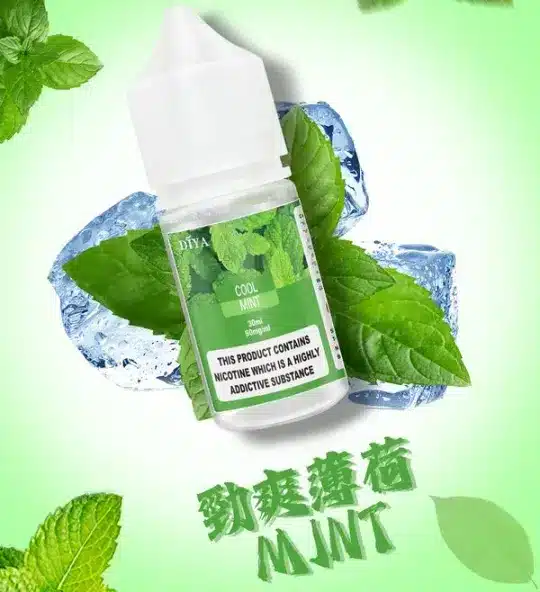 DIYA-煙油-30m-l-POD-專用-台灣-勁爽薄荷.webp 【買5瓶送MKG主機】DIYA叮啞尼古丁鹽煙油 防嗆順口配方技術 30ml大容量注油小煙通用 台灣現貨