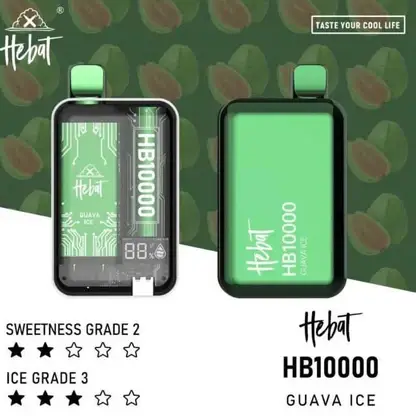 Hebat喜貝系列 10000口大容量拋棄式電子煙 15ml儲油艙替換系統 5%尼古丁鹽 台灣現貨