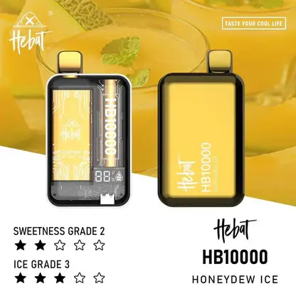Hebat喜貝系列 10000口大容量拋棄式電子煙 15ml儲油艙替換系統 5%尼古丁鹽 台灣現貨