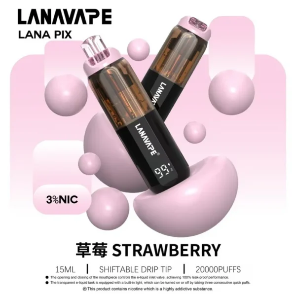 IMG_5311.webp LANA PIX 閃光彈20000口拋棄式電子煙 獨家可摺疊機身 3%尼古丁鹽爆汁口感高規格定位 台灣現貨