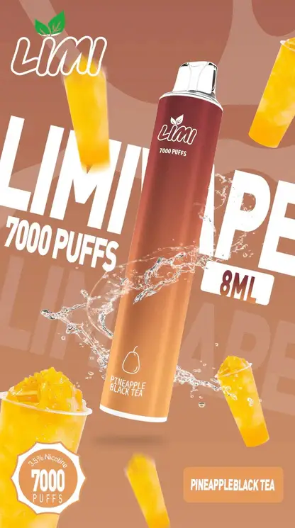 LIMI拋棄式一次性7000口-10.webp LIMI 冰感水果系列 7000口 炫彩吸氣發光視覺設計 結合可充電大電量與高解析清涼口感