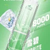 LIMI 8000口拋棄式電子煙 15ml儲油量可充電 吸氣感應發光燈條 台灣現貨秒發不用等