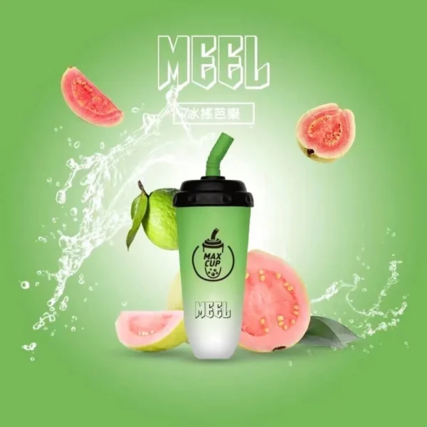 MEEL 奶茶杯 6000口大容量拋棄式電子煙  600mAh長效電力與智慧Type-C快充 3%順滑濃度