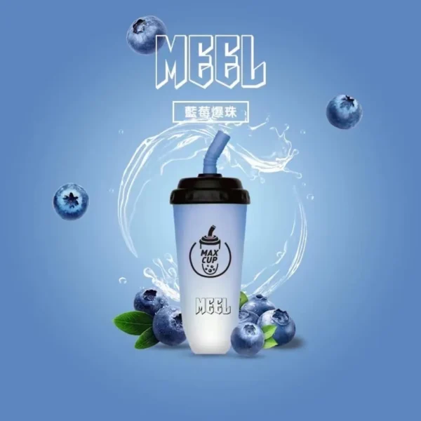 MEEL 奶茶杯 6000口大容量拋棄式電子煙  600mAh長效電力與智慧Type-C快充 3%順滑濃度