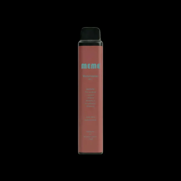MEME-Watermelon.webp MEME韓國熱銷 7000口拋棄式電子煙 韓系調香極致絲滑 霧化細膩黃金配比定位 台灣現貨