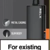 RELX悅刻x-box-16000口拋棄式電子煙-黑色主機.webp RELX悅刻 X-BOX系列 16000口專用換彈拋棄式電子煙套裝 可替換煙彈系統 台灣現貨秒發