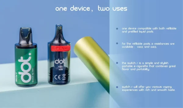 S__85131341_0.jpg.webp DOT switch 佩特里專用主機 完全適配 DOT switch 專用煙彈 升級終極防漏氣道結構