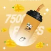VAKA 冰感水果奶茶系 7500口 萌熊貓造型隨身攜帶超搶眼 3% 尼古丁鹽長效續航 旅遊出差備用推薦