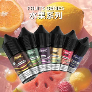 水果-300x300-1.webp MEHA 魅嗨 HUUK 煙油30ml巨量裝 30mg尼古丁鹽黃金配比 專用注油小煙 台灣現貨秒發
