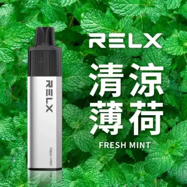 清凉薄荷-02.webp RELX悅刻GA 8000口拋棄式電子煙 隨身免充電設備 15ml煙油 1100mAh大電芯 台灣現貨