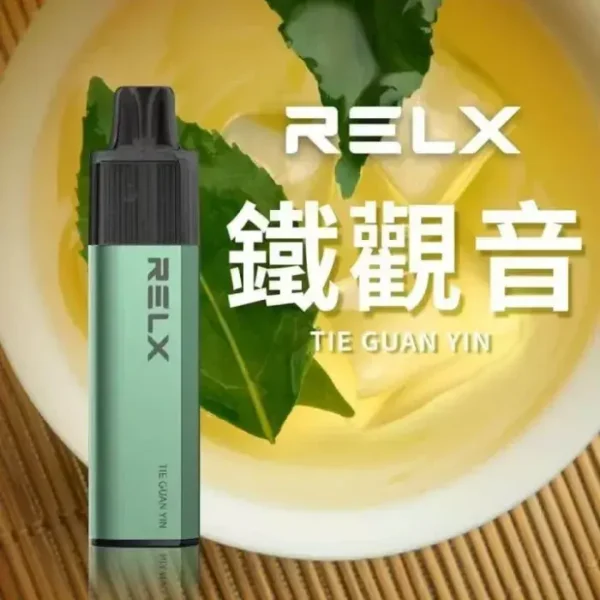 铁观音-02.webp RELX悅刻GA 8000口拋棄式電子煙 隨身免充電設備 15ml煙油 1100mAh大電芯 台灣現貨